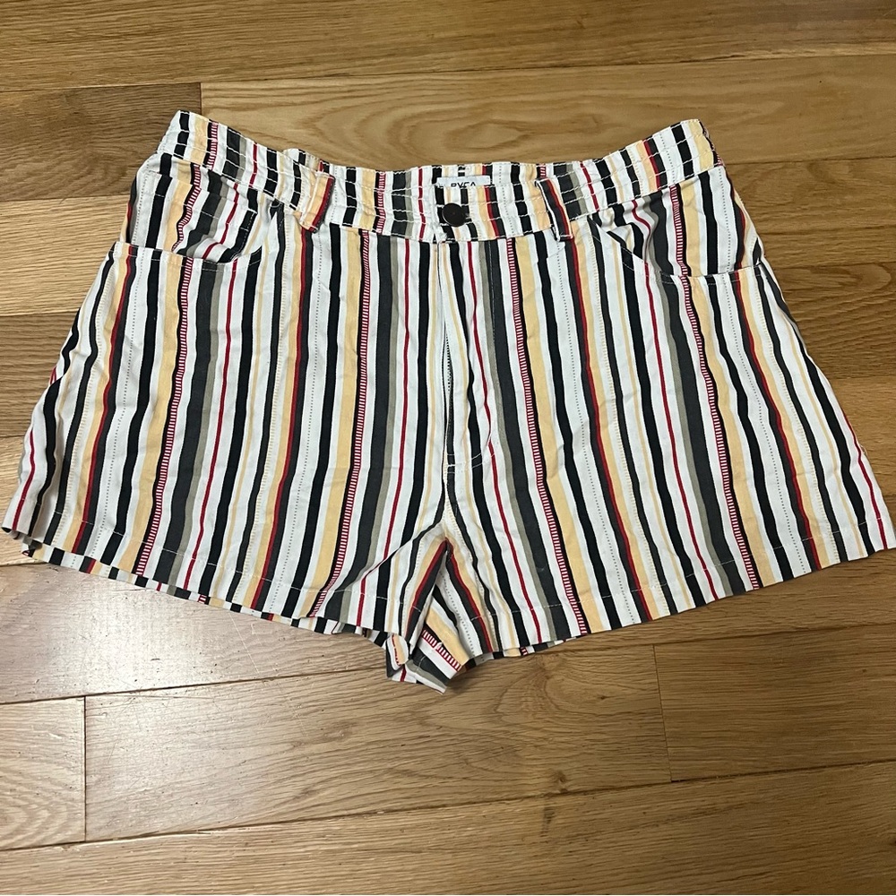 RVCA Striped Shorts